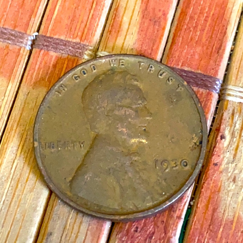 Vintage 1930 Wheat Penny USA